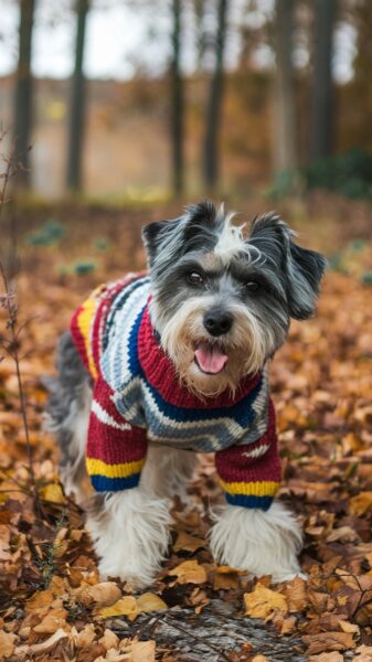 Do you have an old sweater or sweatshirt that will fit your pet? Upcycling clothing is hack #9 of 10 DIY Pet Care Hacks.